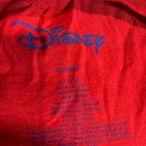 Disney Red and Blue Graphic Mom Tee
